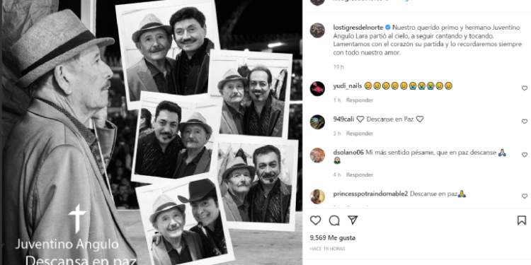 Murió el fundador de Los Tigres del Norte