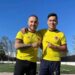 Artistas de música popular formaron una dupla goleadora