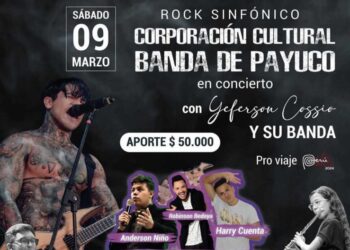 Yeferson Cossio compartirá escenario con la Banda de Payuco